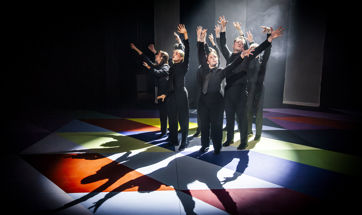 Group of actors on stage