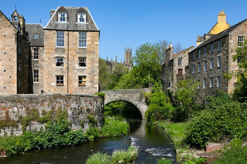 Photograph of Dean Village