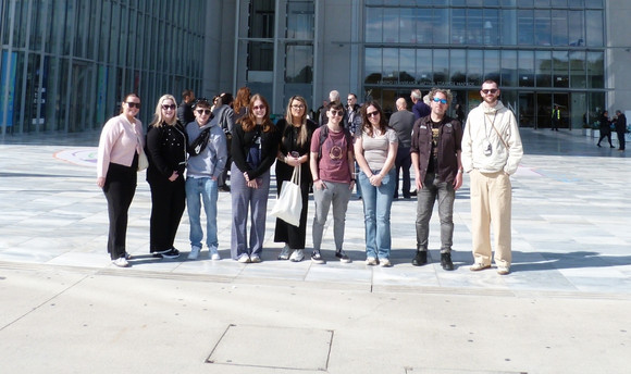 The students on the Athens exchange