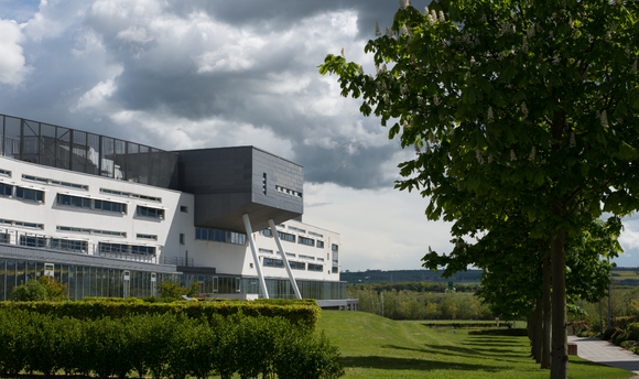 Queen Margaret University campus grounds.