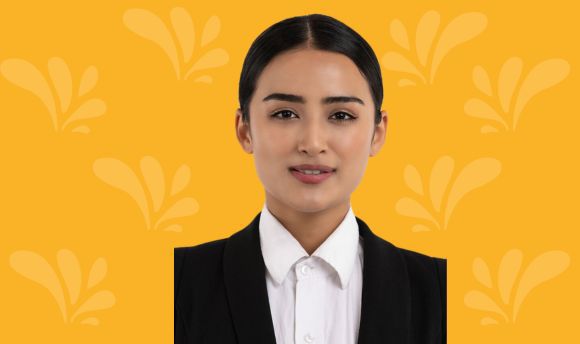Faiza Banu - BA International Hospitality and Tourism Management ad spot 