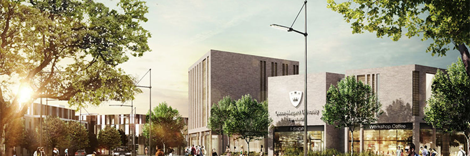 Architectural impression of QMU campus