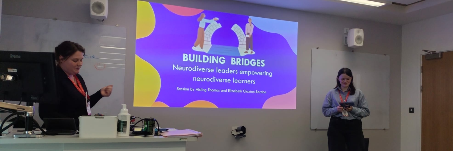 PALS leaders presenting on neurodiversity