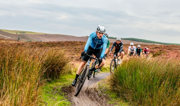 Joe Agnew in cycling event