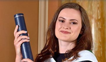 Amie Patience Graduation Portrait