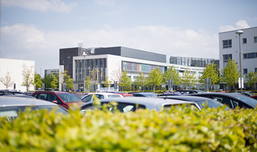 Queen Margaret University Campus as seen from the car park
