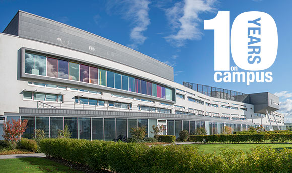 10 years on campus poster