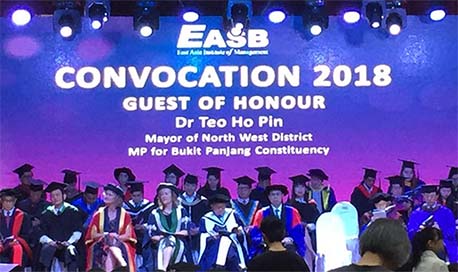 Qmu Graduation QMU international graduations in Singapore and Egypt:|News and Events ...