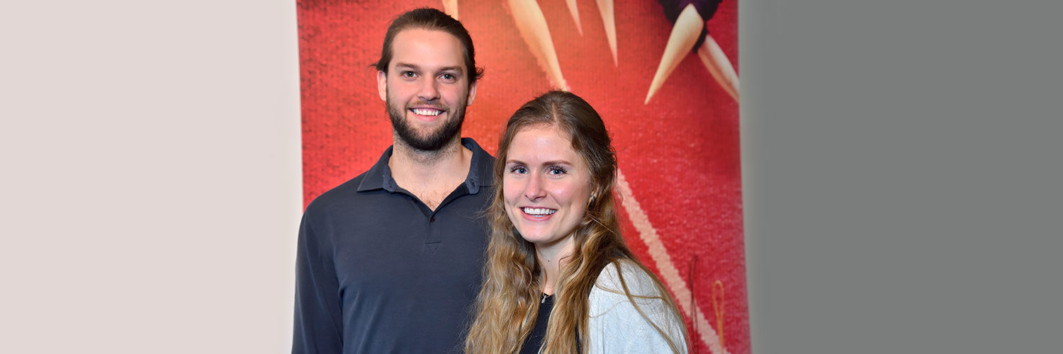 Judy Strang and Trent Schmidt