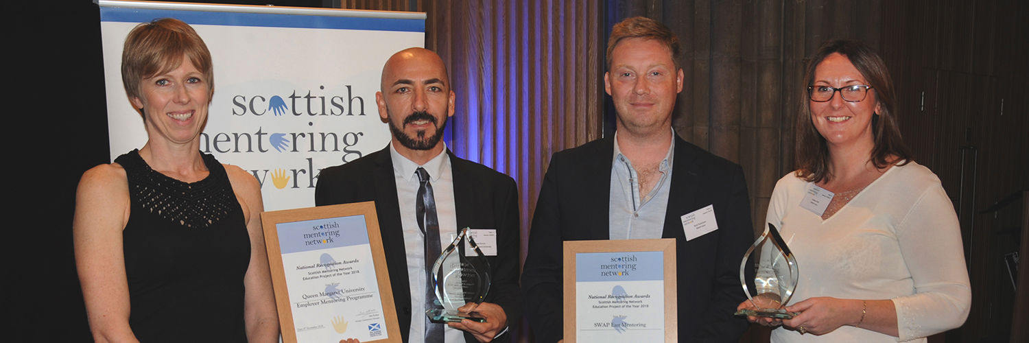 Recipients of the Scottish Mentoring Awards