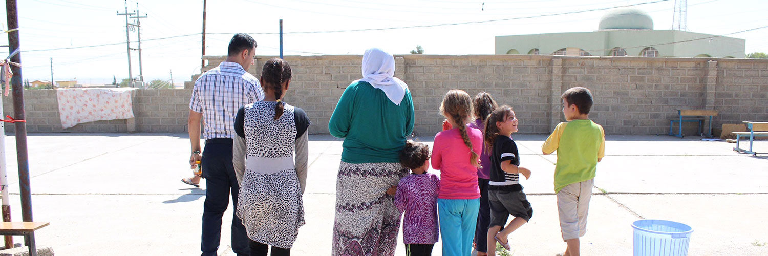 A family in Iraq