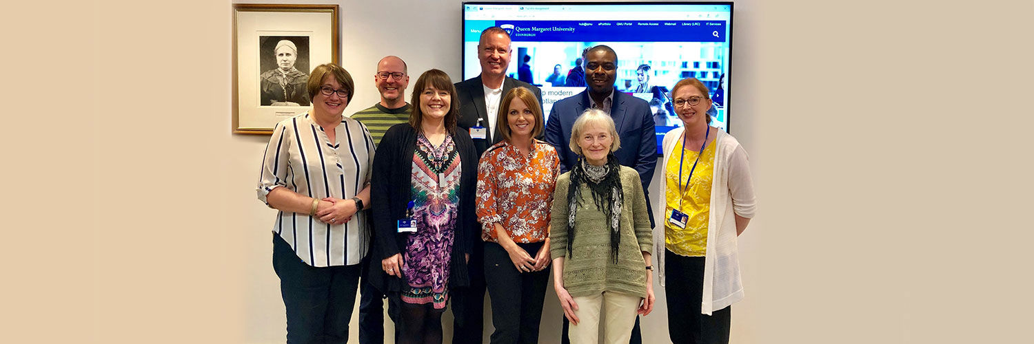 Members of the Starkey Hearing Institute at QMU, Edinburgh