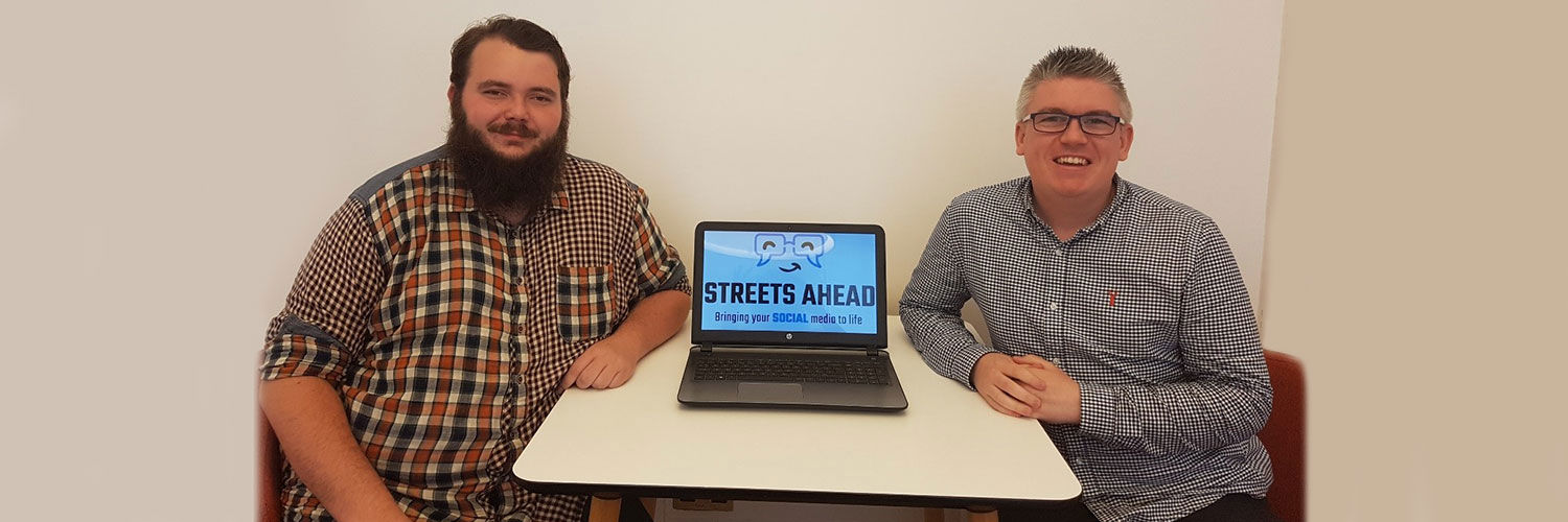 Denis Busuioc and Dane Thomson at Streets Ahead Social 
