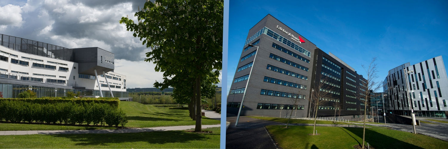 Collage of Queen Margaret University and Edinburgh Napier University