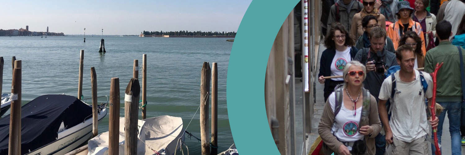 Venice and crowds of tourists