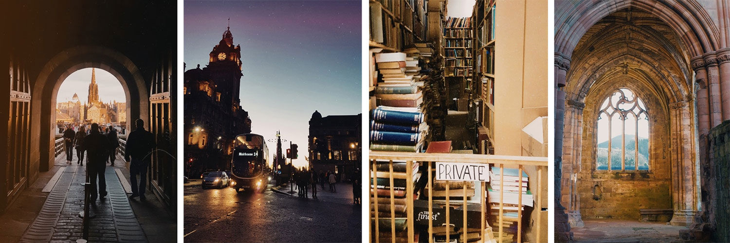 Photography of various locations and Architecture within Edinburgh