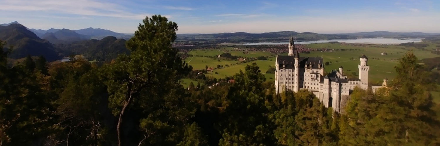 Neuschwanstein Castle Nestled amongst the mountains of Bavaria