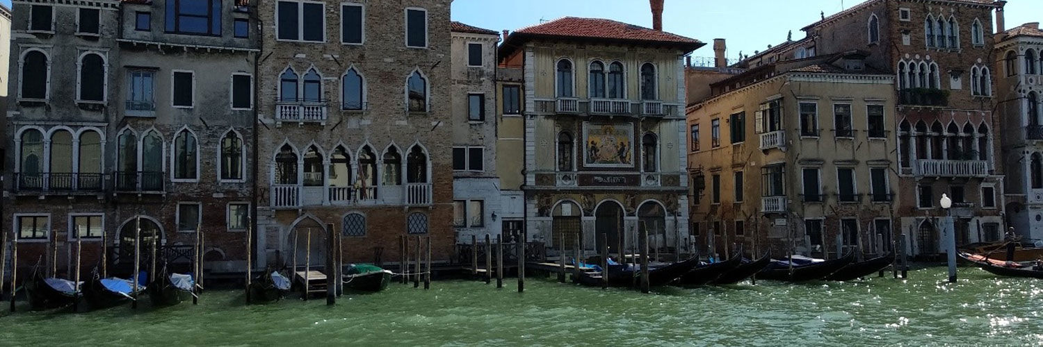 A canal in Venice