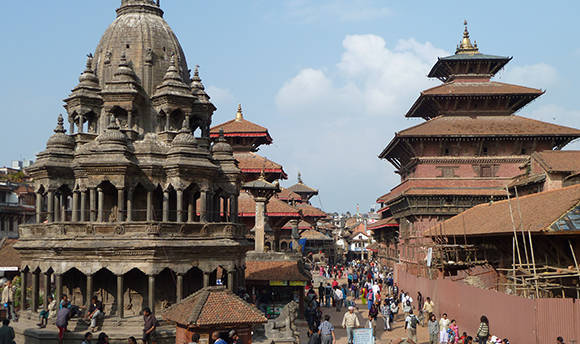 A street in Nepal