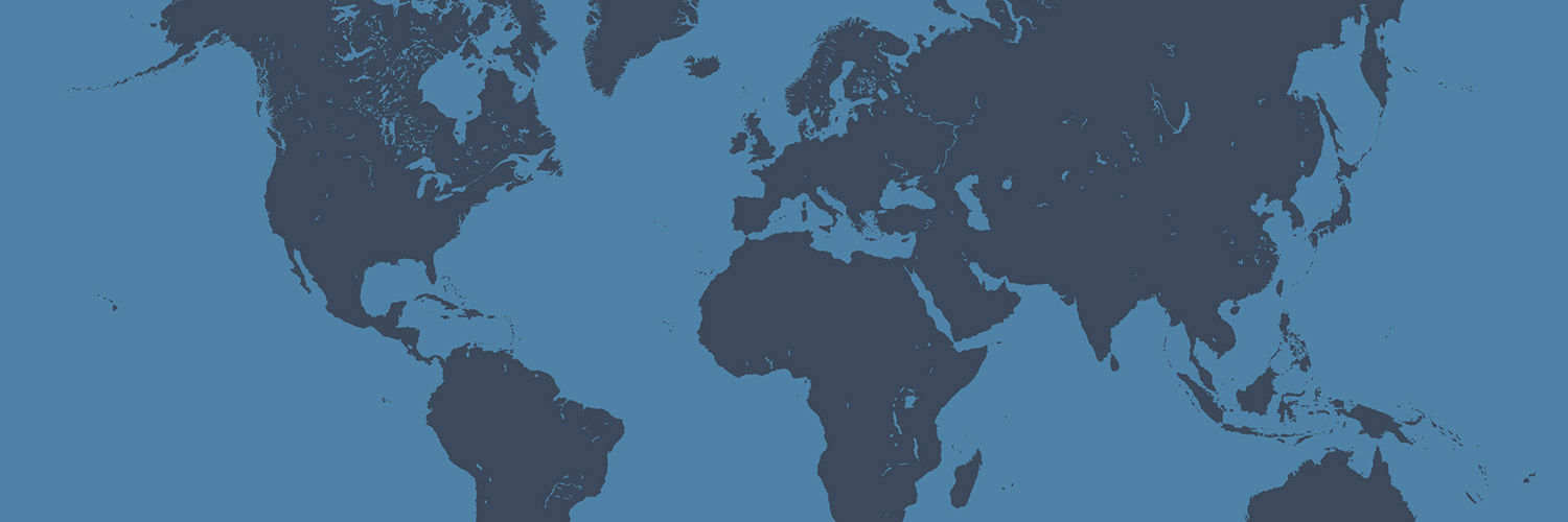 Greyscale world map