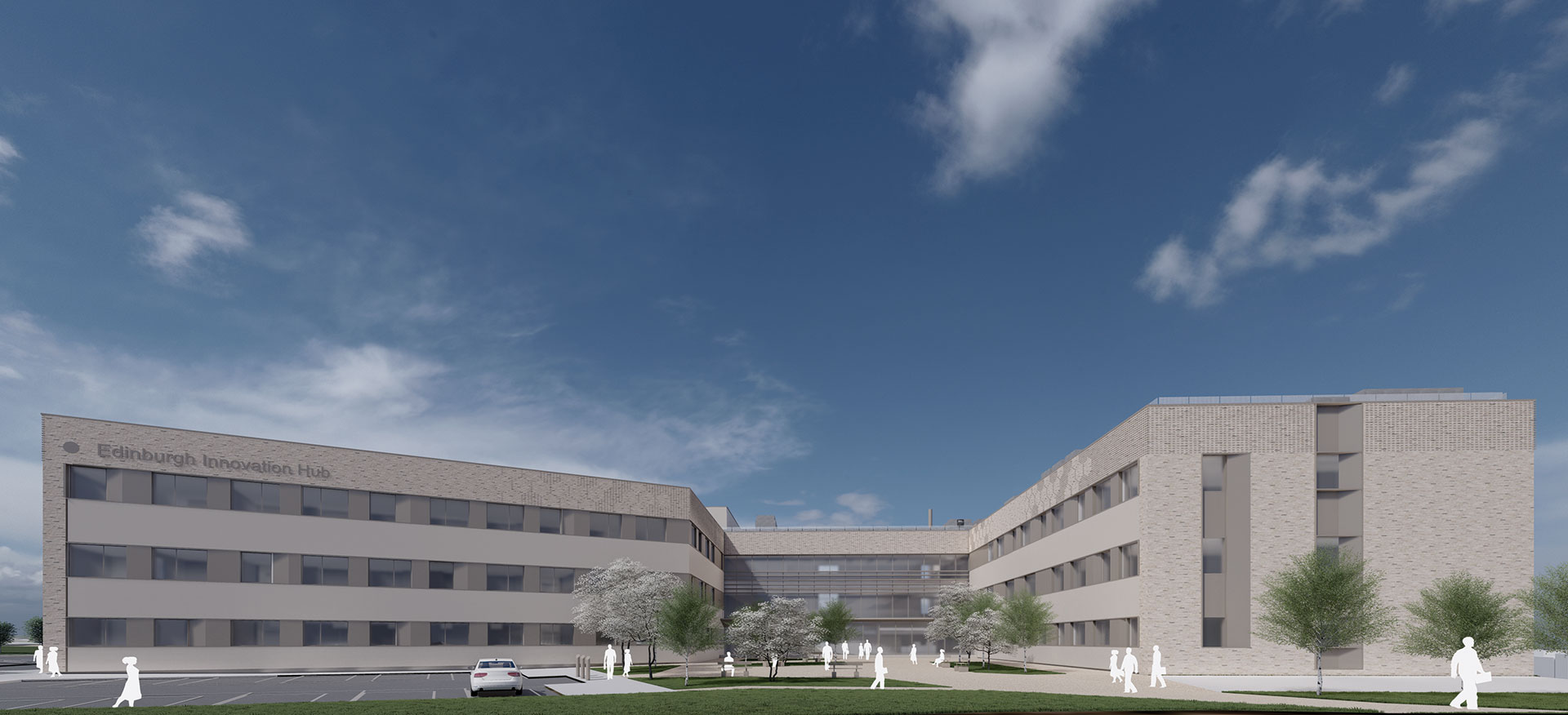 Artist impression of the Innovation Hub