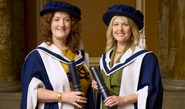 Shona McCarthy and Ashley Jensen