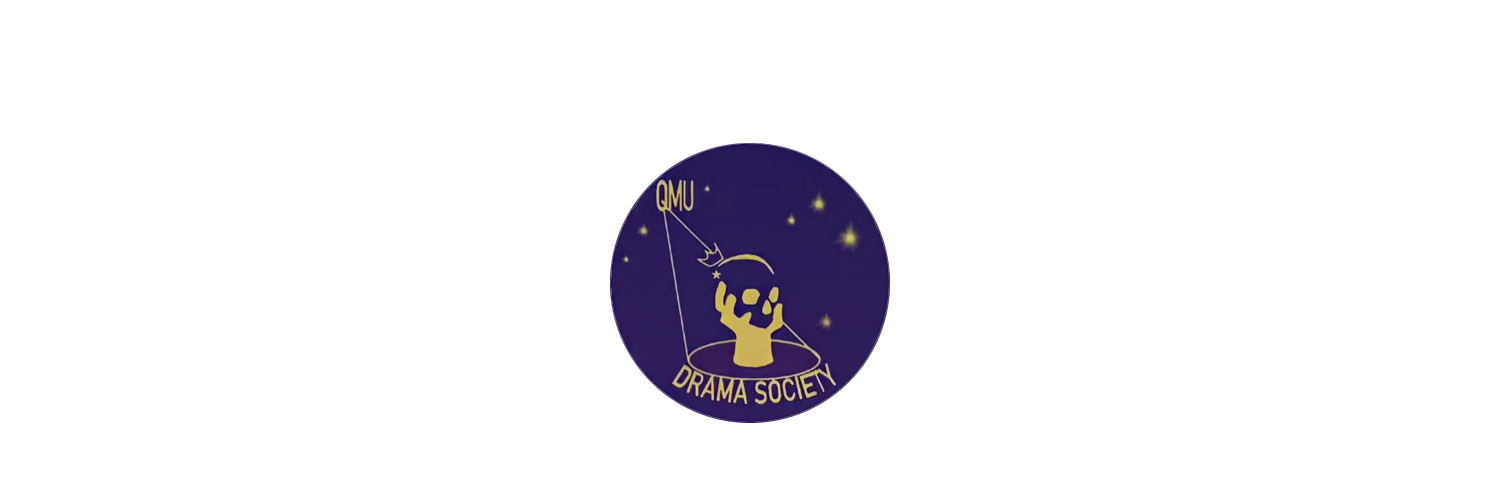 The QMU Drama Society Logo.