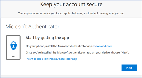 Keep ypur account secure