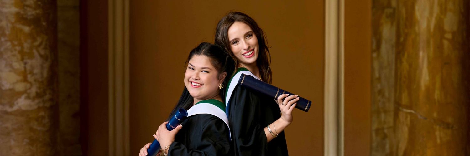Patricia and Ava at Graduation