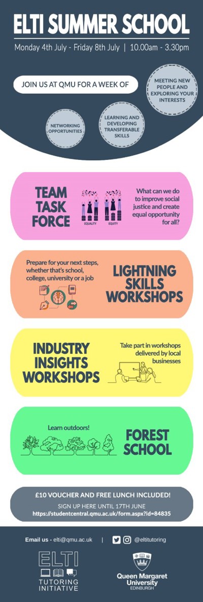 Image of ELTI Summer School Poster