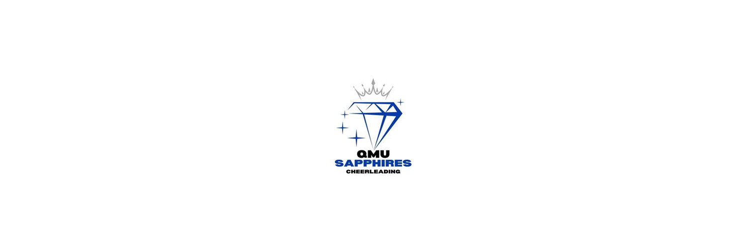 QMU Sapphires Cheerleading Logo