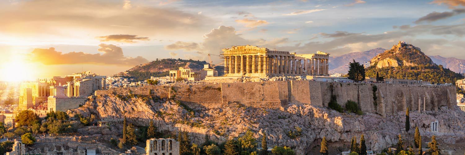 A grand view of the acropolis