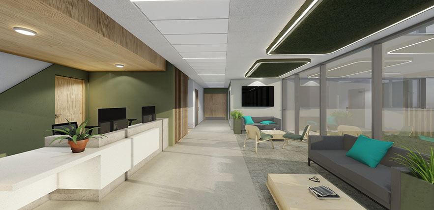 Edinburgh Innovation Hub Reception