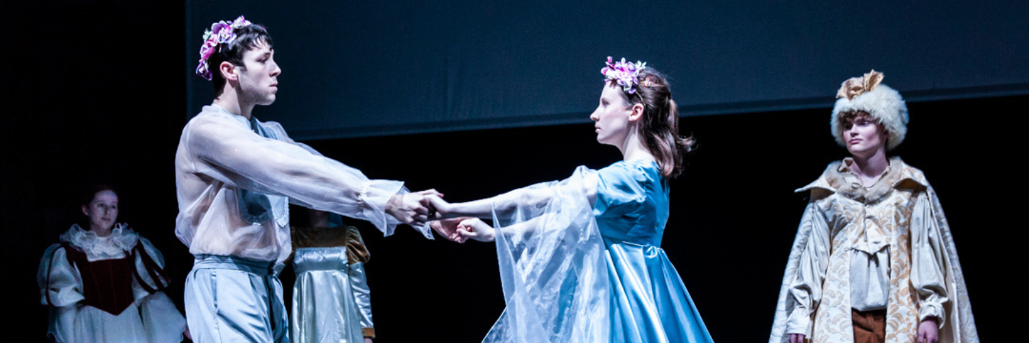 QMU students performing 'The Winter's Tale'