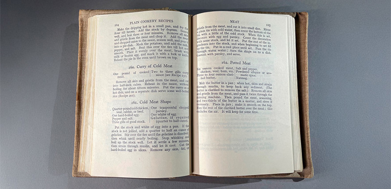 A recipe for a curry of cold meat