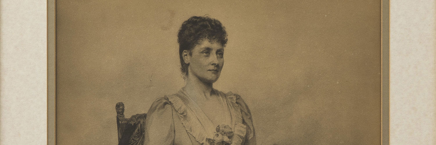 This is a portrait of Princess Louise, Duchess of Argyll.