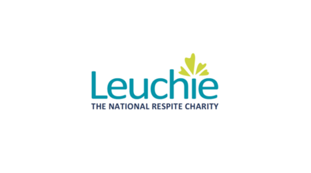 simple text based logo for Leuchie House respite care facility