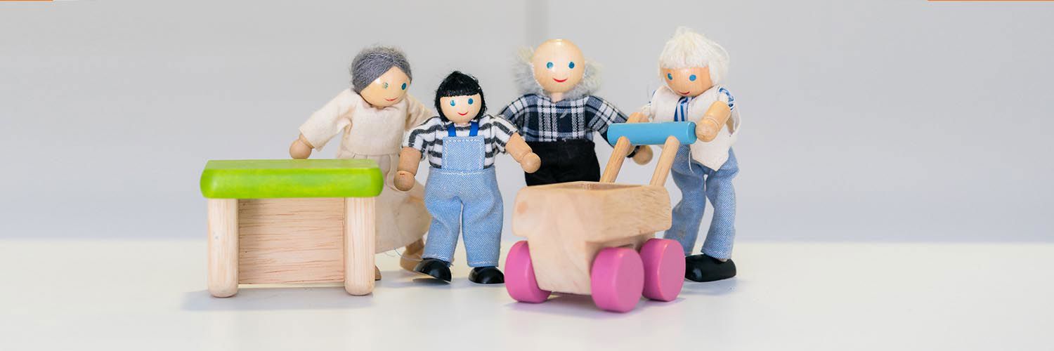 Family of toy figures