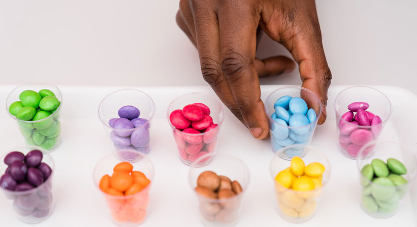 image of multi-coloured sweets