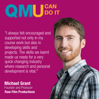 Michael Grant founder and producer of Raw Film Productions