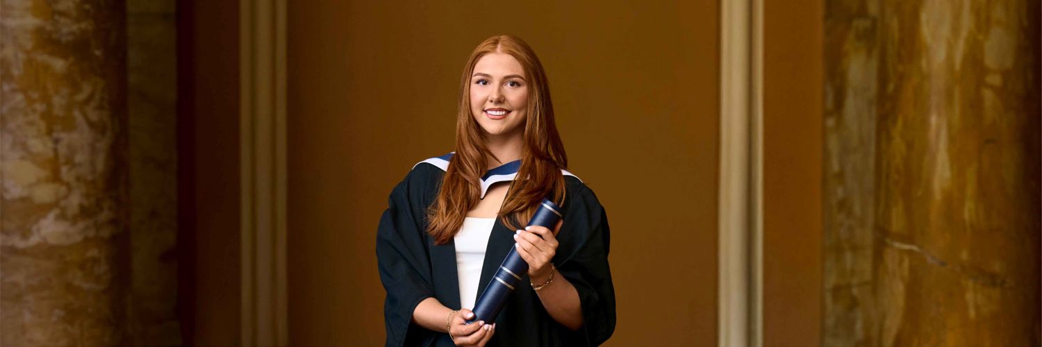Kate Dennehy at graduation