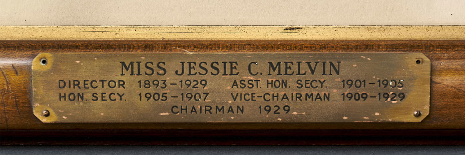 Jessie C. Melvin, who was a director of our predecessor institutions.