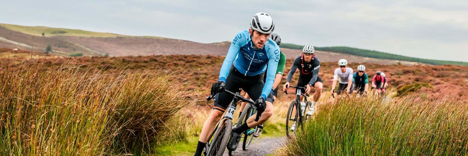 Joe Agnew in cycling event