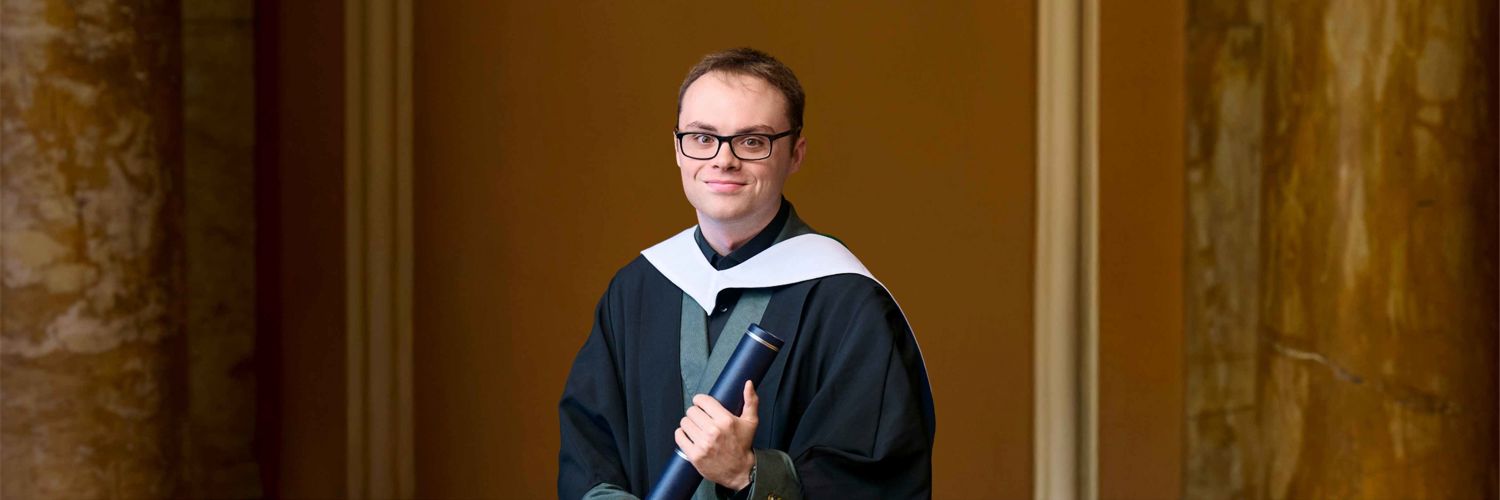 Quinn Lorimer at graduation