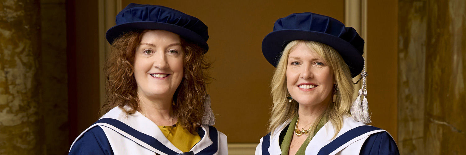 Shona McCarthy and Ashley Jensen