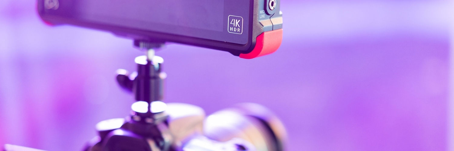 A DSLR camera in the University's Film and Media department.
