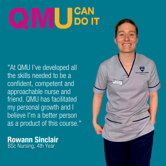 Nursing student Rowann Sinclair