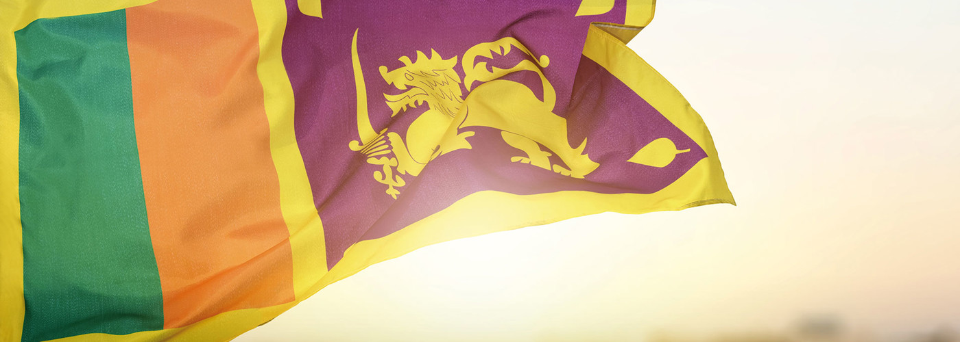 Photo of Sri Lankan flag