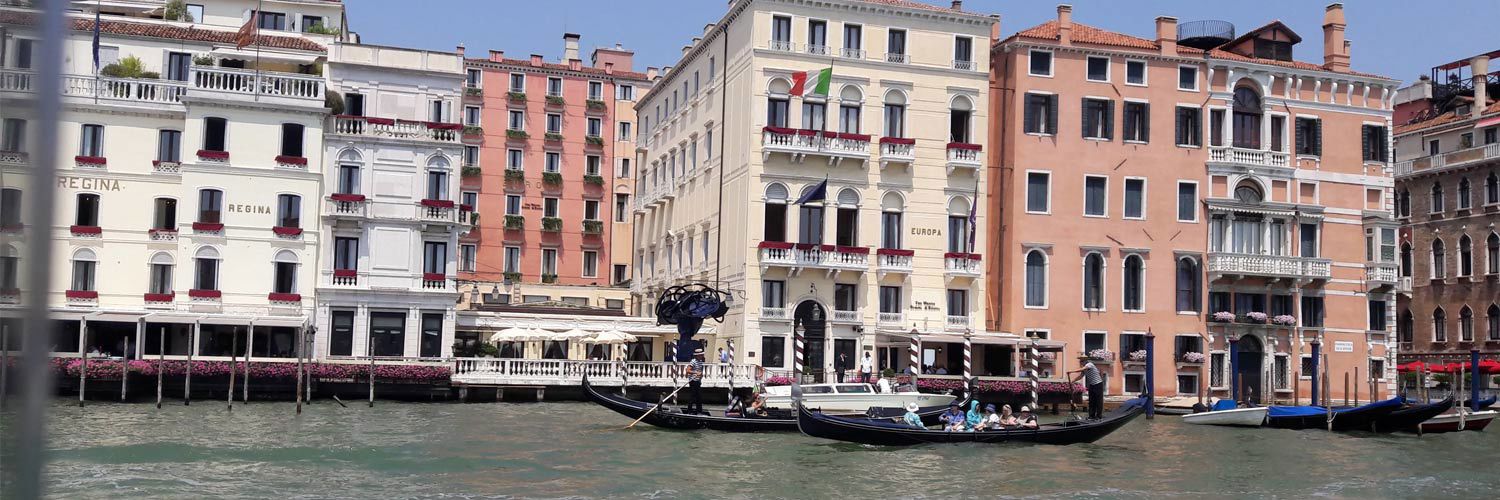 The waterfront in Venice, Italy