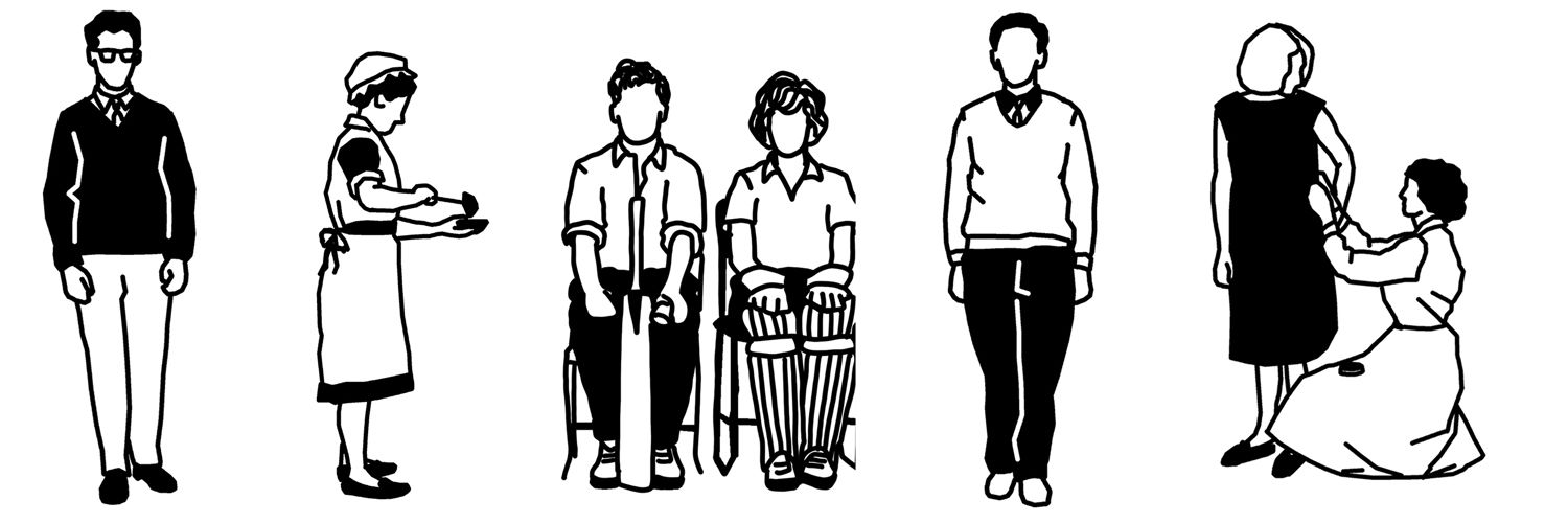 Graphic representing QMU archive